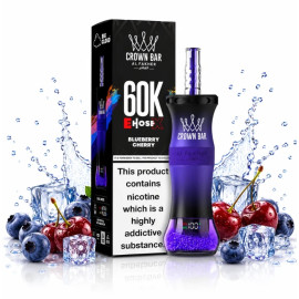 Crown Bar Al Fakher 60K Puff Blueberry Cherry