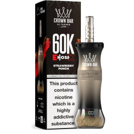 Crown Bar Al Fakher 60K Puff Strawberry Punch