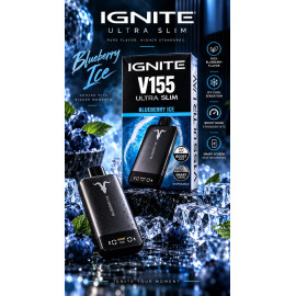 IGNITE ULTRA SLIM V155 BLUEBERRY ICE
