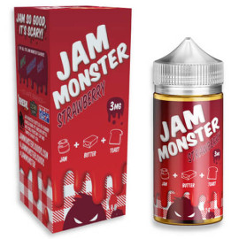 PREMIUM JAM MONSTER STRAWBERRY 3MG 100ML