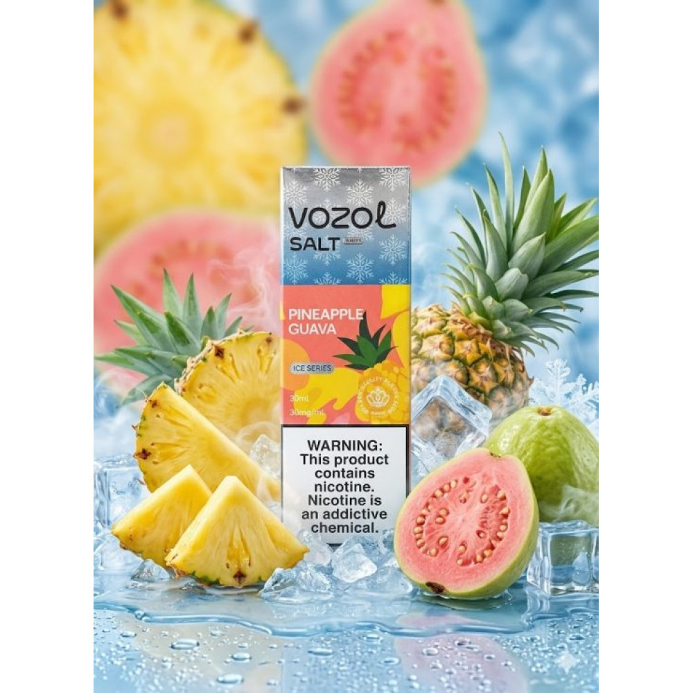 SALT VOZOL PINEAPPLE GUAVA 50MG
