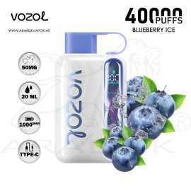 VOZOL 40K BLUEBERRY ICE STAR