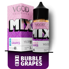 Premium Vgod Mix Iced Bubble Grapes 12MG 60ML