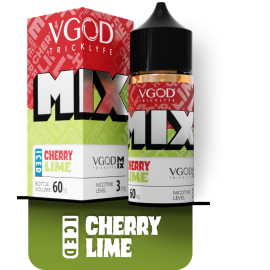 Premium Vgod Mix Iced Cherry Lemon 12MG 60ML