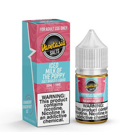 SALT VAPETASIA ICED MILK OF THE POPPY 50MG