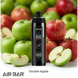 AIR BAR SHISHA DOUBLE APPLE 15K 3MG