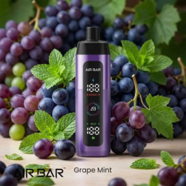 AIR BAR SHISHA GRAPE MINT 15K 3MG
