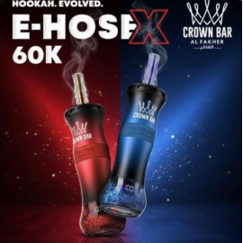 Crown Bar Al Fakher E Hose 60K Puff Watermelon Kiwi