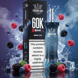 Crown Bar Al Fakher E Hose 60K Puff Blueberry Mint