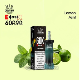 Crown Bar Al Fakher E Hose 60K Puff Lemon Mint