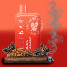 Elf bar 5k cuban cigar 2%