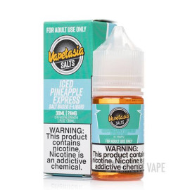 SALT VAPETASIA ICED PINEAPPLE EXPRESS 50MG 