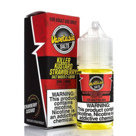 SALT VAPETASIA KILLER CUSTARD STRAWBERRY 50MG