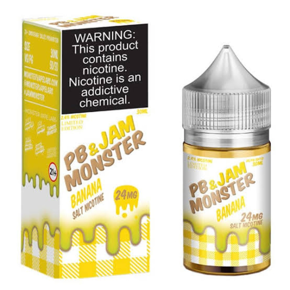 SALT JAM MONSTER PB BANANA 25MG