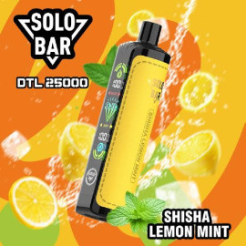 Solo bar Dtl 25k shisha lemon mint
