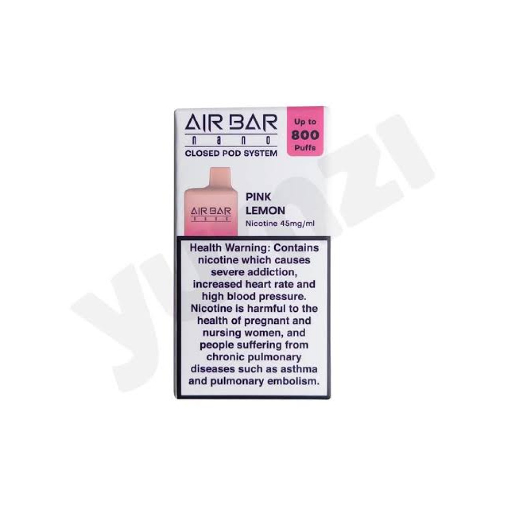 Air bar 45 nano pink lemon