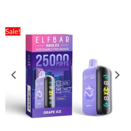 Elf bar 25k grape ice 