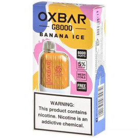 oxbar 8k banana ice