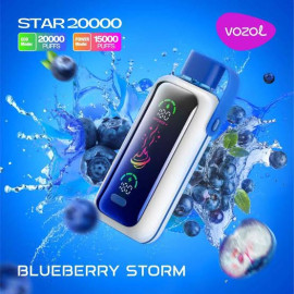 vozol 20k blueberry storm star