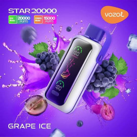 vozol 20k grape ice star