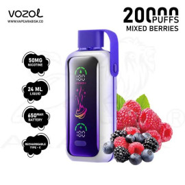 vozol 20k mixed berries star