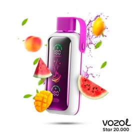 vozol 20k peach mango watermelon star