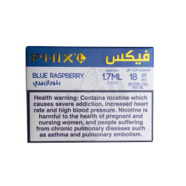phix pods blue raspberry