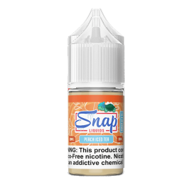 SALT SNAP PEACH ICE TEA 25MG