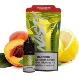 salt nasty peach lemonade 50mg