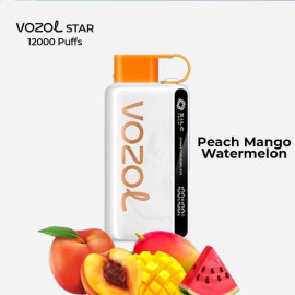 vozol 12k peach mango watermelon