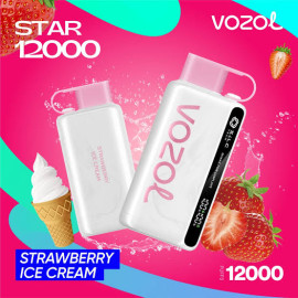vozol 12k strawberry ice cream