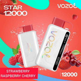 vozol 12k strawberry raspberry cherry