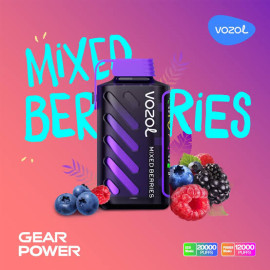 vozol 20k mixed berries power