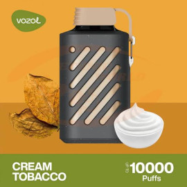 vozol 10k creamy tobacco