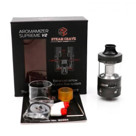 tank aromamizer supreme v2 gunmetal