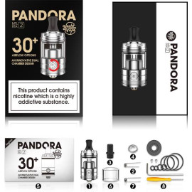 tank pandora mtl silver ss