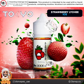 Salt Tokyo Iced Strawberry Lychee 50mg Extreme
