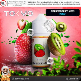 Salt Tokyo Iced Strawberry Kiwi 50mg Extreme