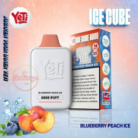 Ice cube 6k blue berry peach ice 2%