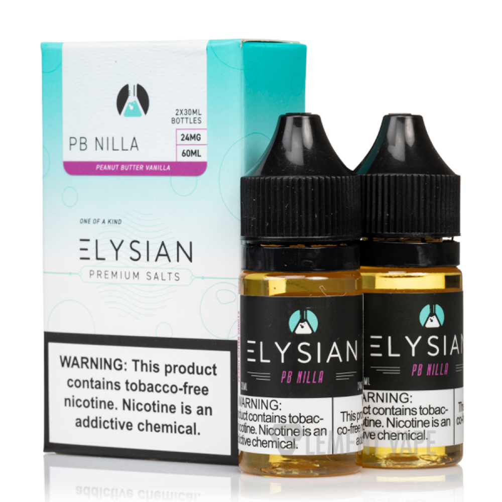 SALT ELYSIAN PB NILLA (peanut butter vanilla ) 50mg