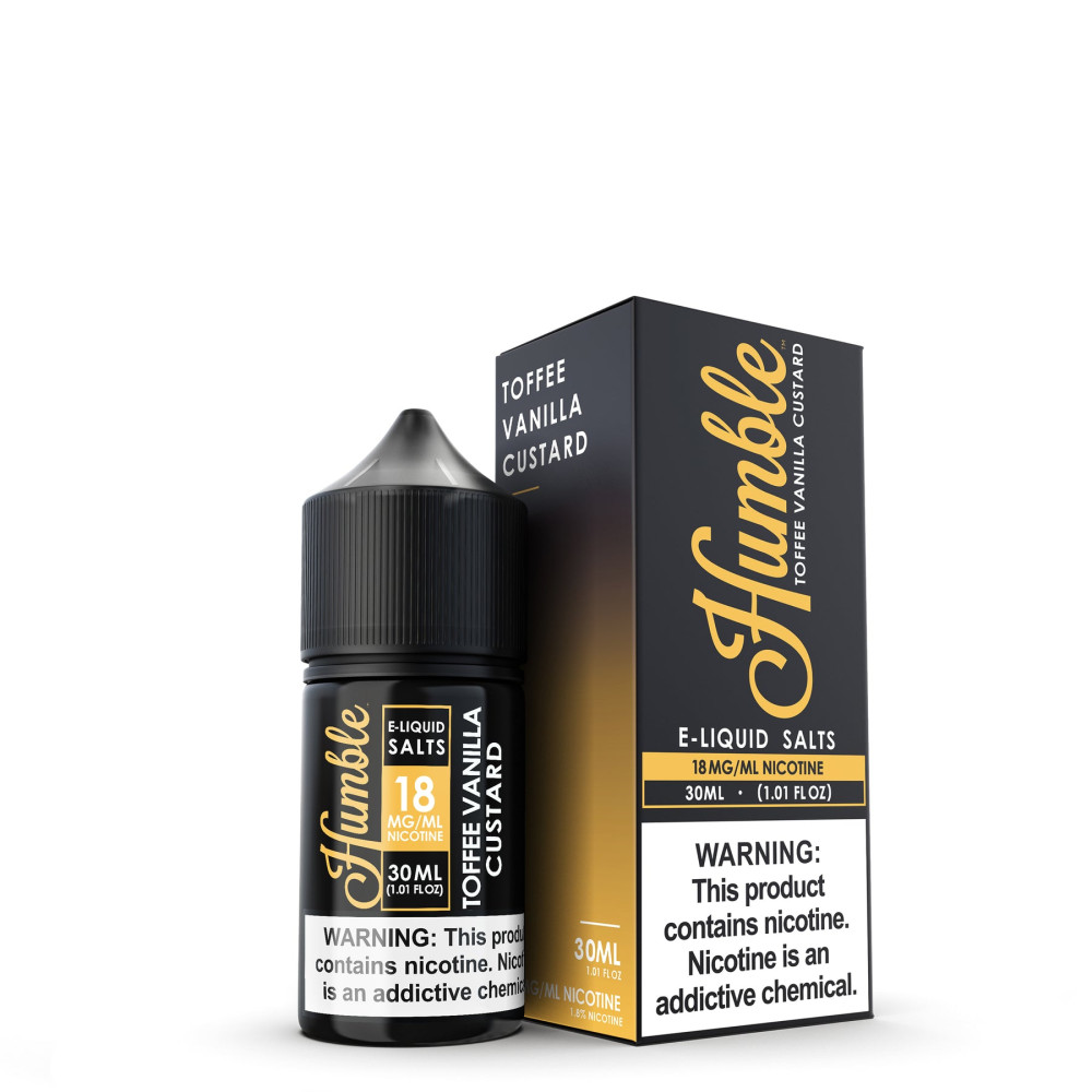 SALT HUMBLE TOFFEE VANILLA CUSTARD 25MG