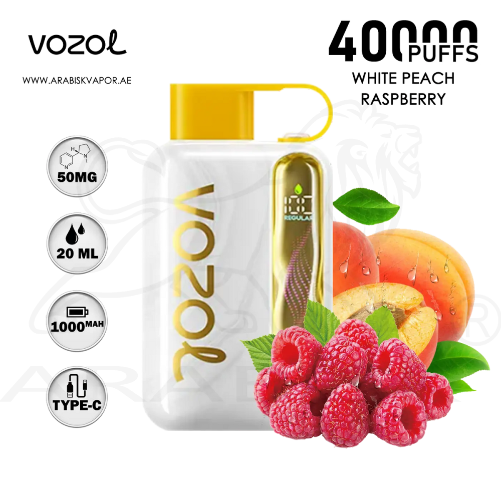 VOZOL 40K WHITE PEACH RASPBERRY STAR