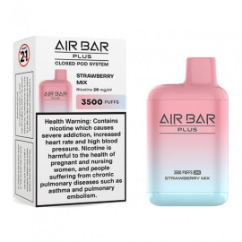 AIR BAR 20 PLUS STRAWBERRY MIX