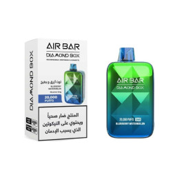 AIR BAR DIAMOND BOX 20000 BLUEBERRY WATERMELON