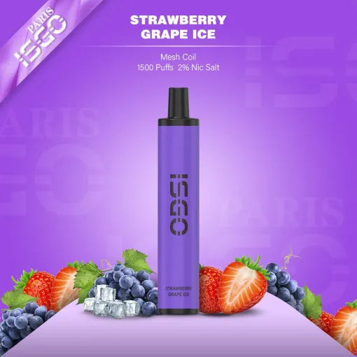 isgo 1500 strawberry grape ice
